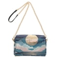 thumbnail image 2 of FORMRS Women Crossbody Purse with Chain Strap Vegan Leather Shoulder Handbag, Rolling Waves, 2 of 7