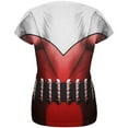 thumbnail image 2 of Christmas Superhero Santa Claus Costume All Over Womens T Shirt Multi 2XL, 2 of 2