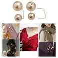 thumbnail image 3 of Broche à Vêtements Classique Simple Gracieuse Finition Soignée Épingle à Perles Fixe pour Rendez-Vous, 3 of 8