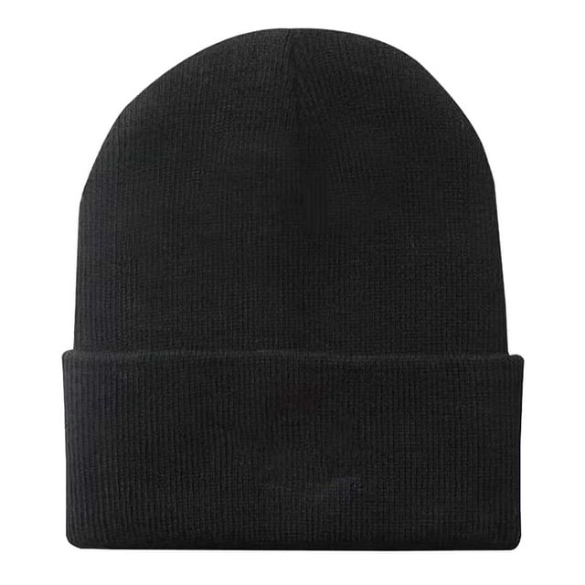 FAIWAD Tuques Tricotées Unisexes Couleur Unie Tuques Extensibles en Tricot Extérieur Décontractées Douces Tuques