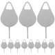 thumbnail image 1 of EeaseMX 100 piezas de bandejas universales para tarjetas SIM, de metal, para celulares (colores surtidos), 1 of 7