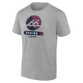 thumbnail image 2 of Men's Heather Gray US Rowing Radiating Victory T-Shirt, 2 of 3