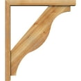 thumbnail image 3 of Ekena Millwork 4"W x 28"D x 32"H Funston Block Rough Sawn Bracket w/ Offset Brace, Western Red Cedar, 3 of 25