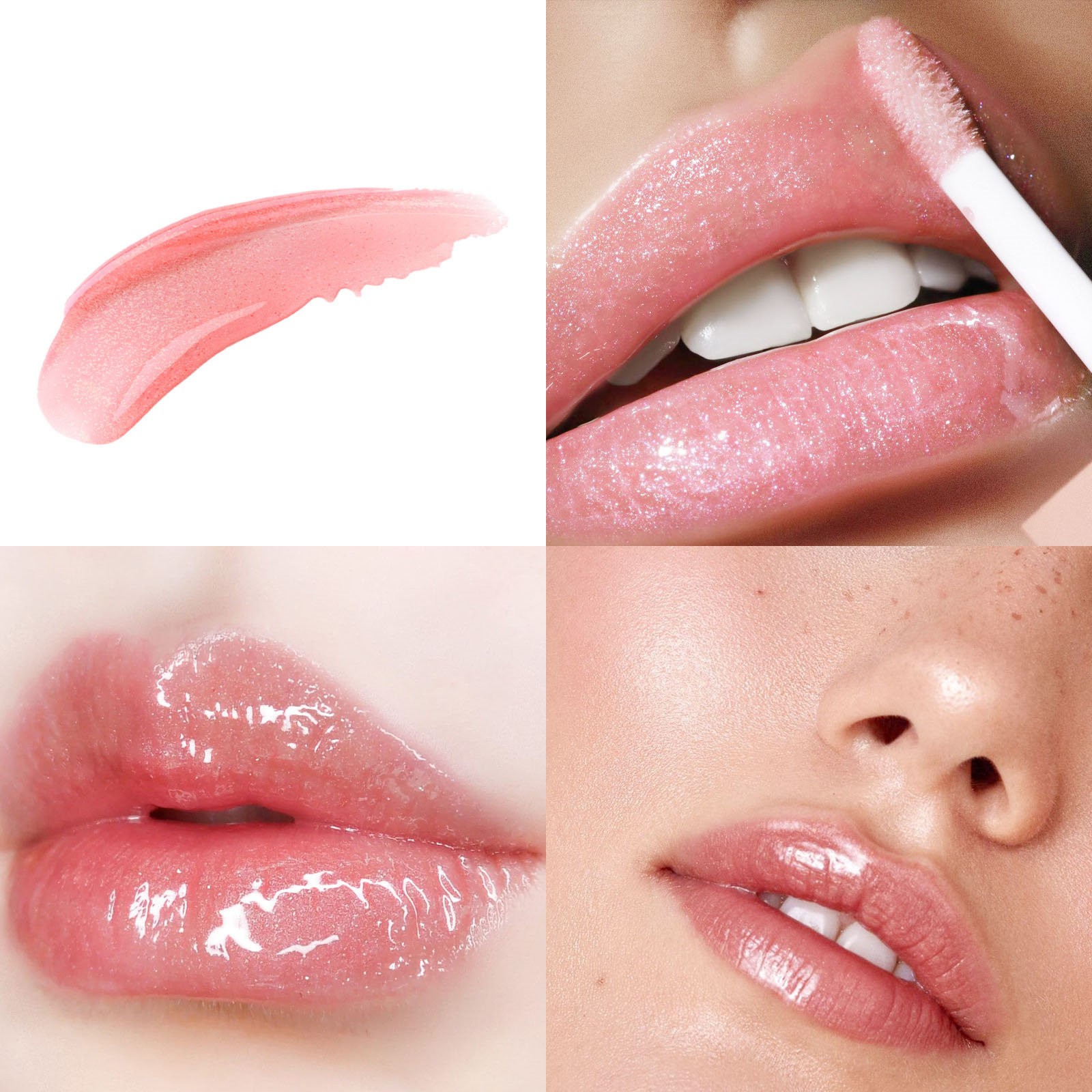 Uytogofe Farbiger Lip Gloss Lipgloss Masse Lippenbalsam Früchten Lip ...