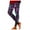 Purple, variant on Women's High-Waisted Patterned Yoga Leggings Vibrant Print Tummy Control Workout Pants for Fitness and Casual Wear Comfy Soft Breathable Legging Green S