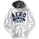 thumbnail image 1 of Aeropostale - Sudadera con capucha para hombre Aero Athl Dept 19-87, color blanco, grande, 1 of 1
