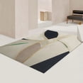 thumbnail image 2 of Light Luxury Area Rug for Living Room Decoration Teenager Bedroom Decor Carpets Non-slip Rugs Sofa Coffee Table Carpet Floor Mat My Lux Decor Round, 2 of 10