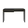 thumbnail image 3 of MODERNLUXE 47" Wood Entryway Table, Narrow Long Console Table with 2 Storage Drawers, Sofa Table Behind Couch for Living Room, Entryway, Hallway,Black, 3 of 8