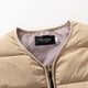 thumbnail image 4 of Ceisia Men Winter Solid Color Windproof Warm Gift Loose Fit Quarter Sleeve Round Neck Casual Fashion Coat Tops, 4 of 8