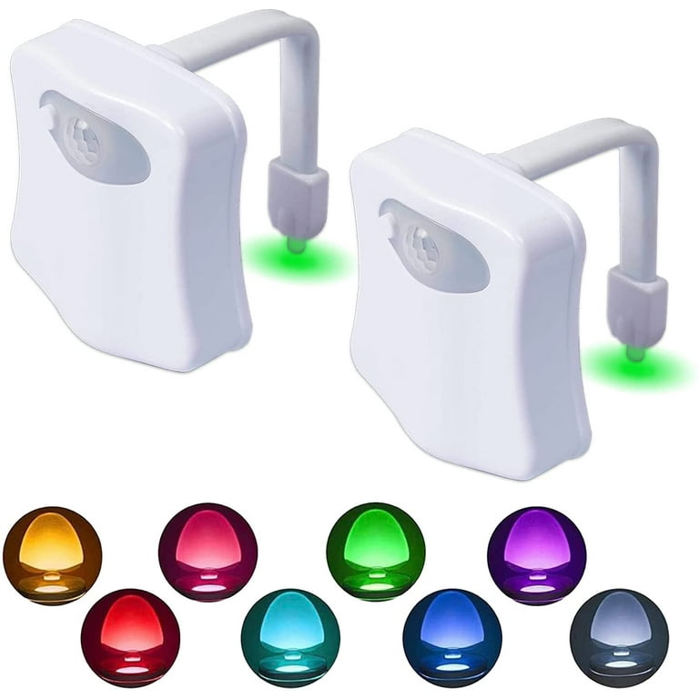 Toilet Night Lights Motion Activated Toilet Bowl Light Bathroom Decor LED Toilet  Light Motion Sensor Inside Toilet Glow Bowl Funny & Cool Stuff For Kids  From Greensun02, $4.68