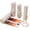 Paris Tower, variant on 24/36/72 Slots Pencil Wrap Pencil Rolls, Artist Colored Pencils Roll Up Bag Short Brushes Pouch Case Pencils Organizer for Drawing Coloring and Sketching (Black, 72slots)