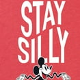 thumbnail image 3 of Mickey & Friends - Stay Silly - Women's Short Sleeve Graphic T-Shirt, 3 of 5