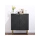 thumbnail image 1 of 29-pulgada almacenamiento gabinete con doors: kitchen buffet gabinete, sideboard gabinete con adjustable estante, moderno accent gabinete para kitchen, dining room, hallway, 1 of 6