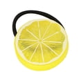 thumbnail image 1 of Orange Slice Hair Scrunchie - Plastic Fruit Design, Elastic Band & Secure Grip - Cute Accessory for Carnival/Everyday, 1 of 3