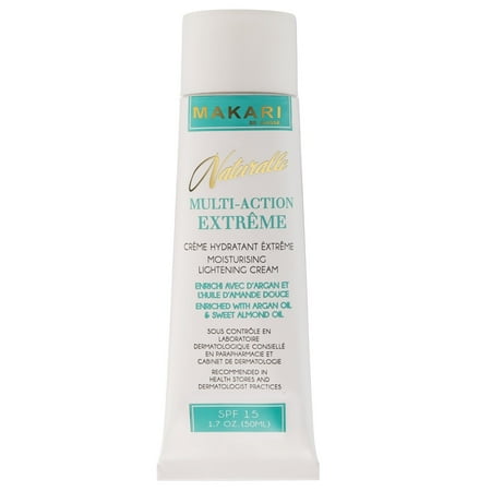 Snail Cream Whitening Body Makari Naturalle Multi-Action Extreme Skin Lightening Cream 1.7oz – Moisturizing & Whitening Face Cream with Argan Oil & SPF 15 – Hydrating & Regulating Treatment for Acne, Dark Spots ()