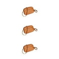 thumbnail image 1 of Transemion Handbag For Fashionable Women Statement Everywhere Convenient And Practical brown 3Set, 1 of 6