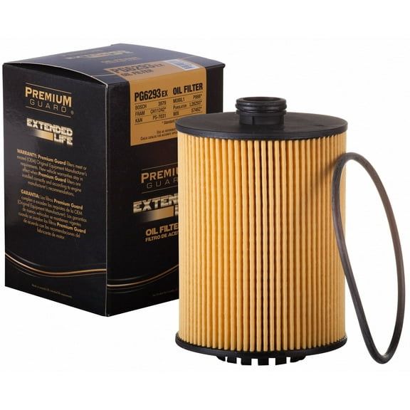 Premium Guard Extended Life Oil Filter up to 10k Miles PG6293EX | Fits 2018-2023 Volkswagen Atlas, 2020-2023 Atlas Cross Sport, 2012-2019 Porsche Cayenne, 2012-2017 Volkswagen Touareg