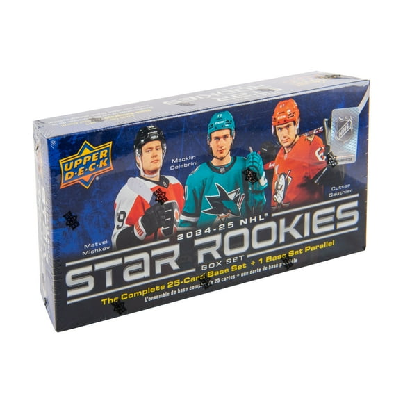 2024-25 Upper Deck NHL Star Rookies Box Set