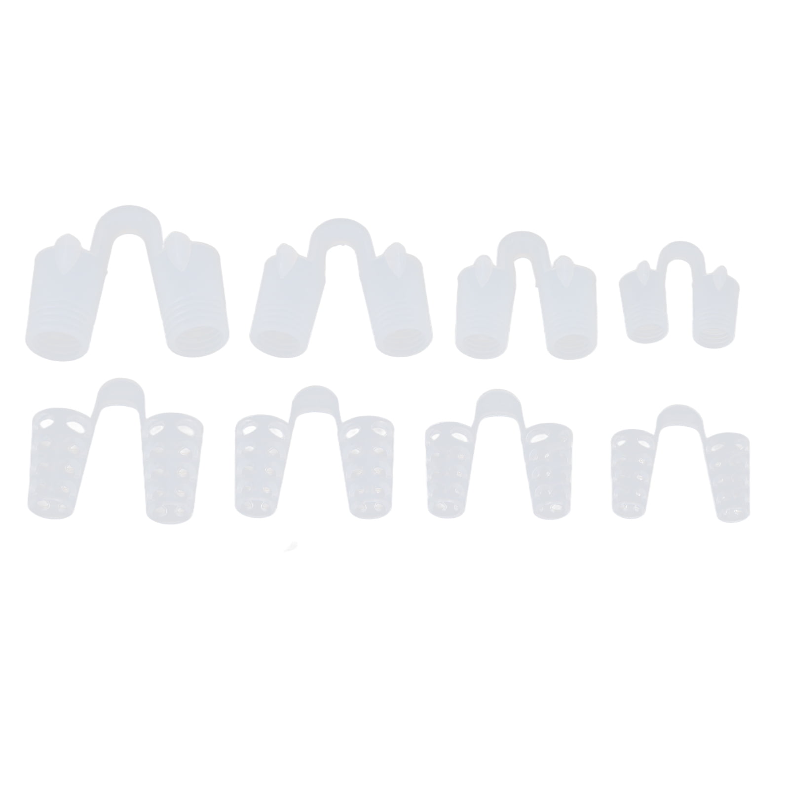 Nasal Dilator, Lightweight Silicone Sleep Improvement Snoring Solution Humanized 8pcs With Storage Box For Home For Adults
