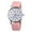 Pink, variant on Ausyst Watch for Women Fancy Chemical Casual Leather Analog Quartz Watch
