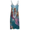thumbnail image 5 of Mermaid Glitter Fish Scale Girls Fine Art Sleeveless Dress Summer Dress Woman 2025, 5 of 7