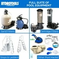 thumbnail image 3 of Swimline HydroTools Hydro Flo 0.35 HP Vertical Discharge Swimming Pool Pump, 3 of 8