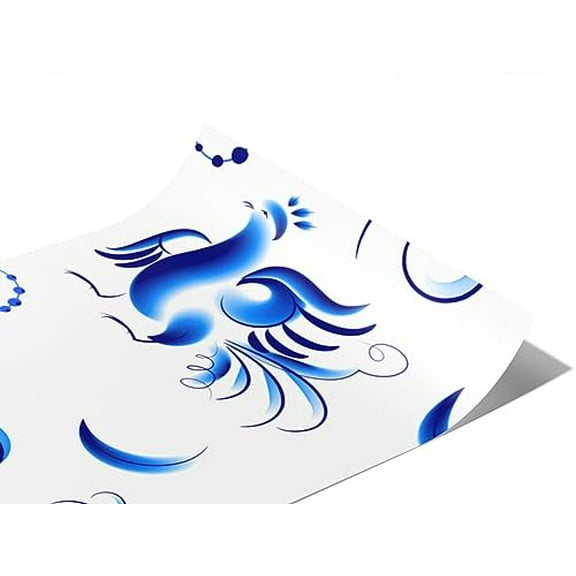 Rwraps Pigeon True Blue Matte Vinyl Film Wrap 59in x 10ft Vinyl Vehicle Car Film Sheet Roll