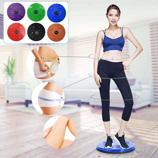 Fiudx Máquina de Cintura Torcida, Diseño Moldeador Corporal, Terapia Magnética para La Circulación, Equipo de Fitness para Cintura y Torso, Herramienta de Entrenamiento En Casa, Apto para La Mayoría