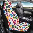 thumbnail image 4 of Uourmeti Front Car Seat Cover Personalized Anti Fade Seat Covers for Cars, Firm Stitched Elastic Compatible with Vehicle SUVs Regular Car Seats, 4 of 6
