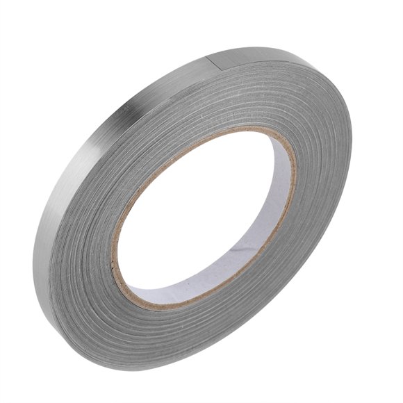 PET Tile Stickers Waterproof Self-Adhesive Sticker Floor Wall Seam Sealing Tape Gap Cover DIY Decoration for Living Room Kitchen Home Decor[1cm*50m Silver]