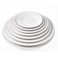 thumbnail image 3 of Restaurant Value, Stoneware Wide Rim with Rolled-edge, Bright White Plate 6.25", Case of 36, 3 of 4