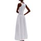 thumbnail image 4 of Lucakuins - Vestido de verano para mujer, sin mangas, sin mangas, informal, de talla grande, con cuello redondo, minivestido de verano, ajuste holgadonea A, vestido de fiesta, playa, bohemio Lucakuins moda, 4 of 6