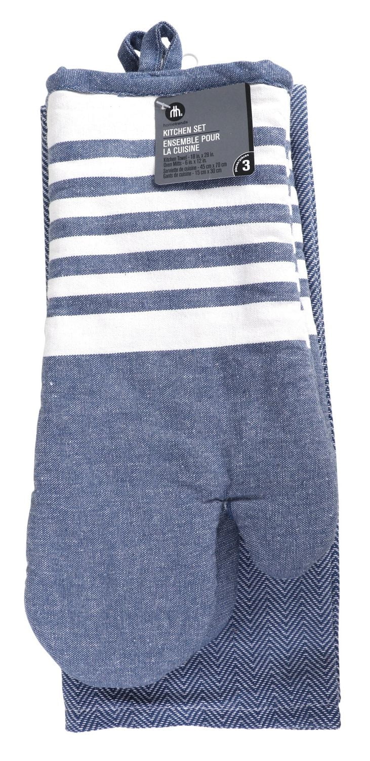 hometrends Kitchen Towel & Oven Mitt, Kitchen Towel & Oven mitt