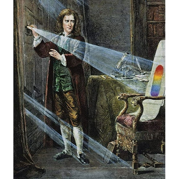 Iconic Arts Laminated 18x22 Poster: Isaac Newtons Prism Warehouse 13 Artifact Database