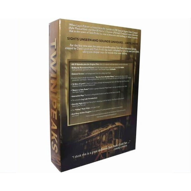 Twin Peaks: Definitive Gold Box Edition (DVD) - Walmart Business