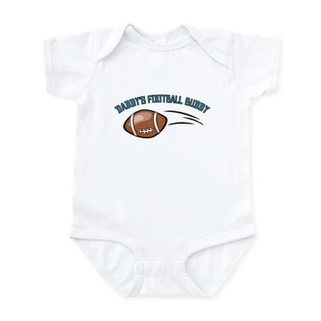 

CafePress - Daddy s Football Buddy Infant Bodysuit - Baby Light Bodysuit Size Newborn - 24 Months