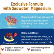 Healblend Multi Magnesium Complex 500mg – 10 Chelated Forms for Sleep, Muscle, Mood & Heart Support – High Absorption – 60 Capsules (2 Pack)