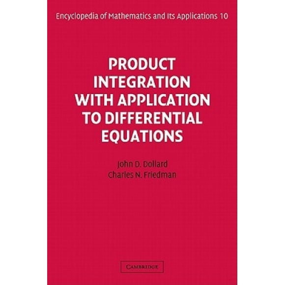 Intégration de Produits (Encyclopédie des Mathématiques et de Ses Applications)