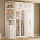 thumbnail image 4 of Bedroom Storage Wardrobes Clothes Closets Armables Storage Organizer Display Wardrobes Modern Closets Abiertos Home Furniture My Lux Decor Round, 4 of 12