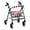 Retro Stars, variant on HELLHERO Shark Pattern Rollator Walker Seat and Backrest Covers for Unisex, Breathable Fabric Comfortable Rollator Walker Seat Back Cover Easy Install Rollator Walker Seat Covers for Outdoor Home