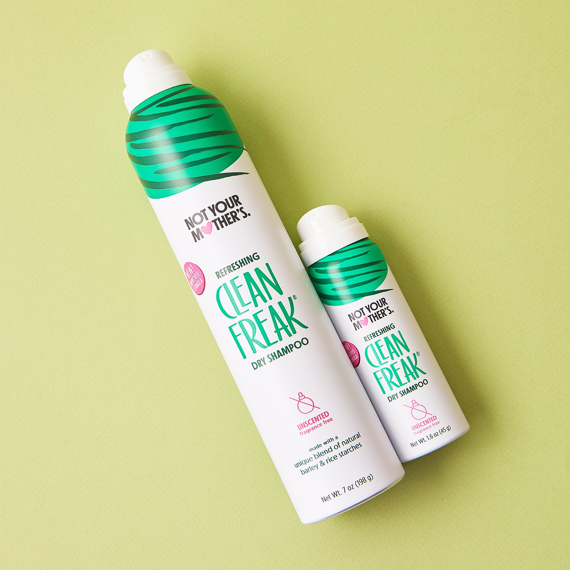 Not Your Mother's Clean Freak Unscented Dry Shampoo, 1.6 oz Travel Size