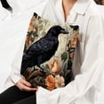 thumbnail image 6 of Crow Decorative Pillows Covers Set of 2 - Unique Patterns, 16x16, 18x18, 20x20 Inches - Throw Pillow Covers for Home Decor, Bedroom, Living Room for Various Occasions, 6 of 6