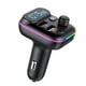 thumbnail image 1 of Transmisor FM para coche USB QC3.0 PD20W Carga rápida 5V / 3A Luz LED, 1 of 9