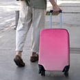 thumbnail image 3 of Pink Gradient Leopard Print Luggage Cover Fashion Suitcase Cover Baggage Covers Fit 25-28 Inch Luggage (Go Travel), 3 of 5