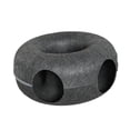 thumbnail image 1 of Túnel para gatos, casa para gatos, cama de ejercicio cómoda, juguete interactivo para cachorros. Gris oscuro, 1 of 8