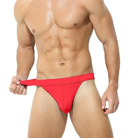 Men s Boxer Briefs Fruit Briefs WoMen I Fit Underwear for Men Bulk Underwear Men Underpants Mens Steel Brief Small Most Comfortable Mens Silk Anatomical Red M