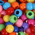 thumbnail image 3 of FESTFENDS 300Pcs Large Hole Acrylic Beads Easy Threading for Bracelets Necklaces Earrings Pendants, 3 of 8