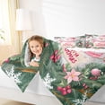 thumbnail image 4 of Feelyou Winter Cartoon Snowman 01, Merry Christmas Twin Comforter Sets, Western Festival Holiday Reversible Bedding Set, Luxury Bedroom Decor, 2pcs, 4 of 8