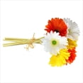 thumbnail image 3 of Paquete de crisantemo artificial Flor de simulación PU Decoración floral Paquete de flores falsas Decoración para el hogar, Blanco Naranja Amarillo Sweethay HA7497-04B, 3 of 6