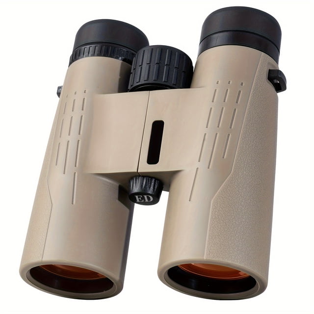 HLONK High Powered 10x42 Compact Binoculars - For Adults Hunting Outdoor Sports Concerts Bird Watching - Mud Resistant
